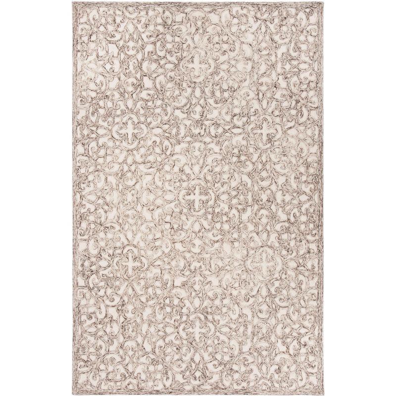 Sarina Trace Hand Tufted Wool And Cotton With Latex Geometric Rug