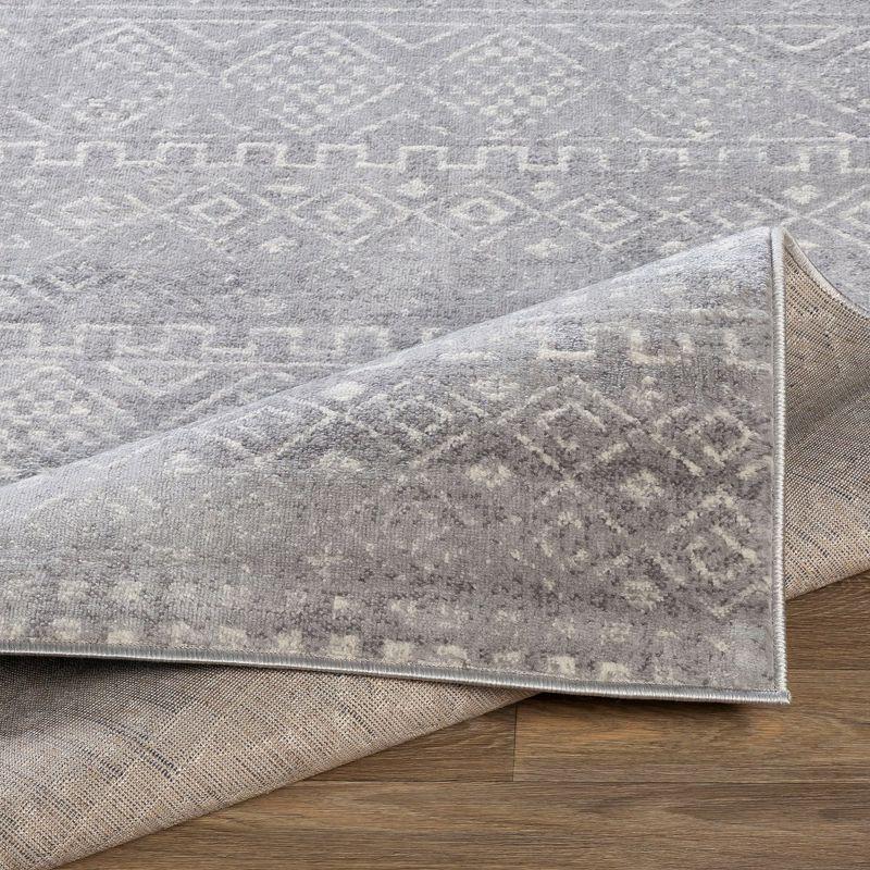 Mark & Day Roswinkel 5'3"x7'1" Rectangle Woven Indoor Area Rugs Medium Gray