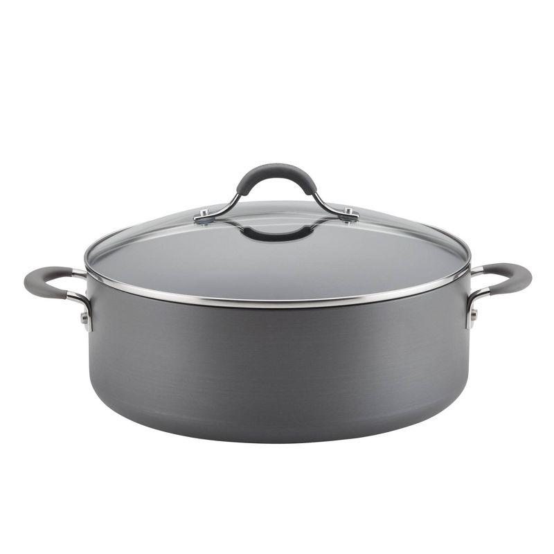 Circulon Radiance Hard-Anodized Aluminum Nonstick Wide Stockpot
