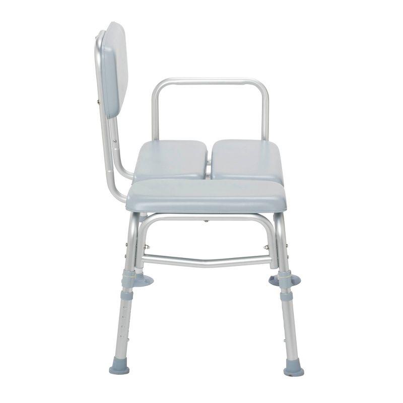 Drive Medical Padded Seat Transfer Bench