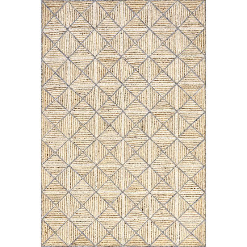 Handmade Brown Rectangular 9' x 12' Vintage Tasseled Area Rug