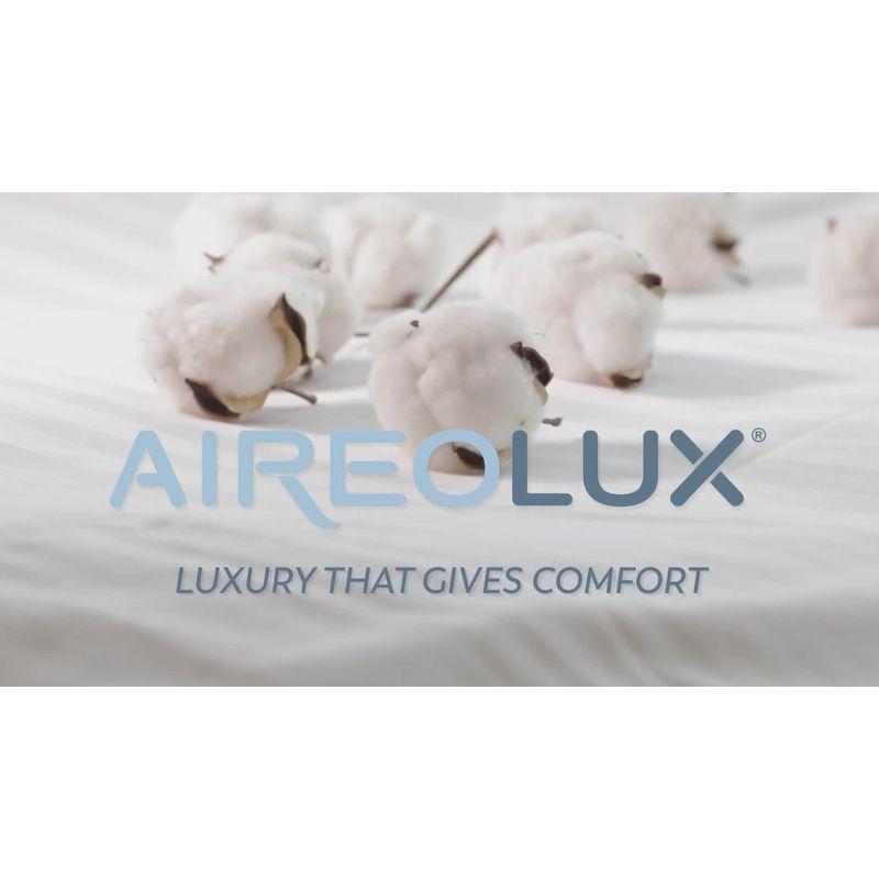 Aireolux Luxury 100% Cotton 600TC Ultra-Soft & Silky Wrinkle-Resistant Sheet Set