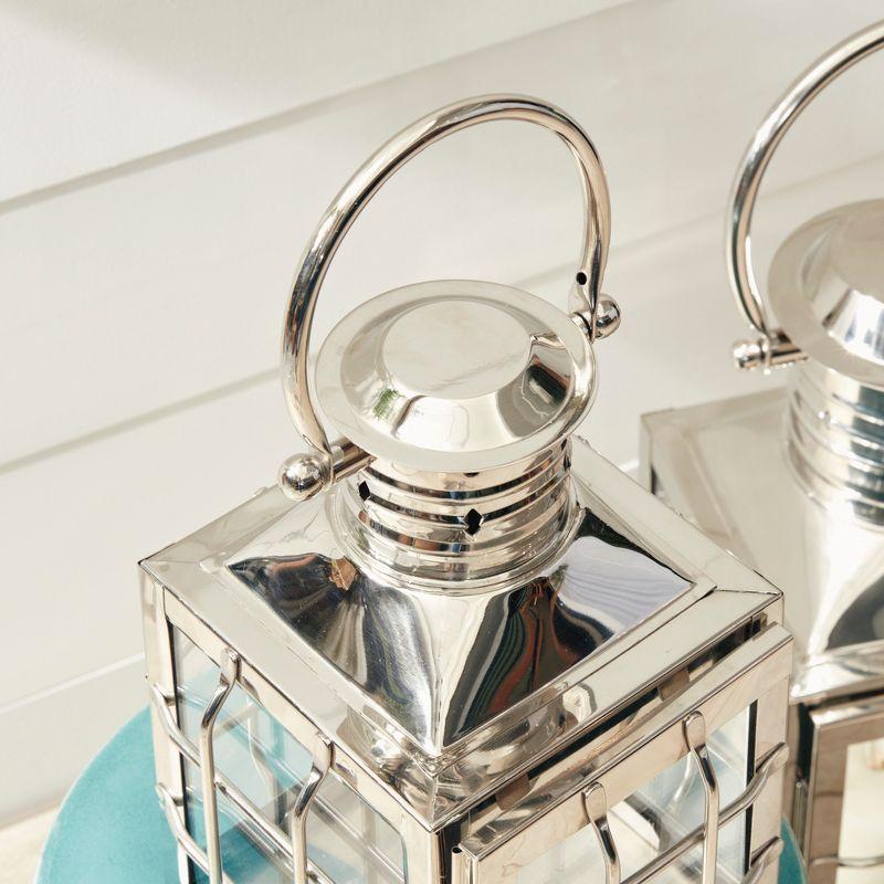Maritime Stainless Steel Outdoor Lantern Candle Holders