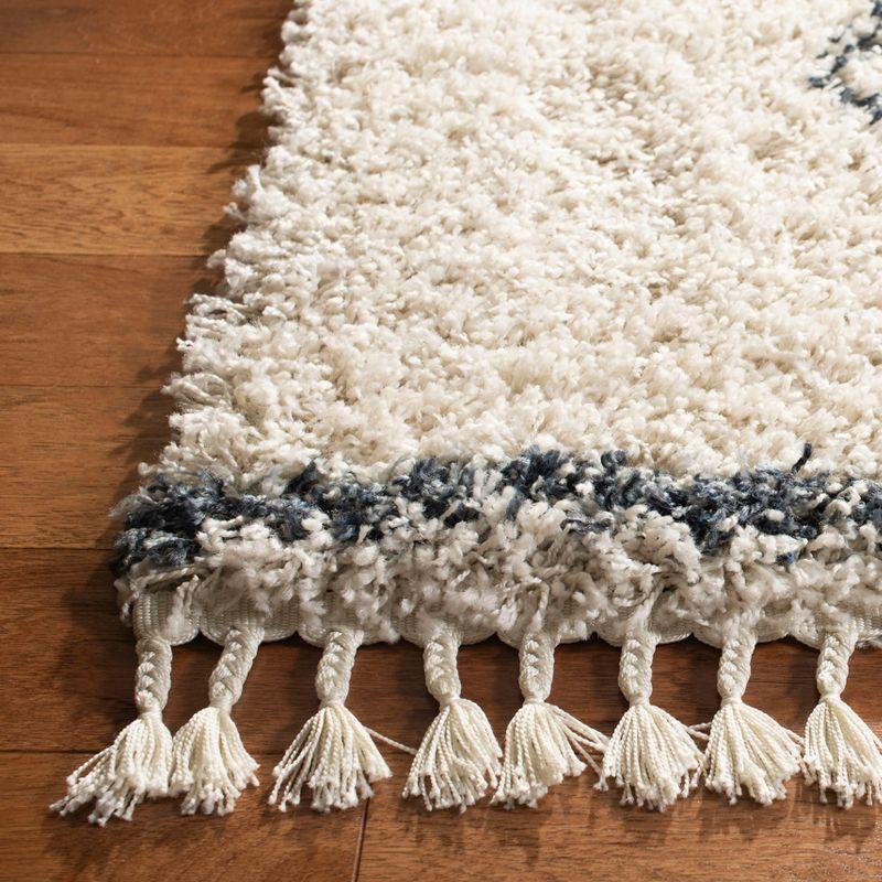 Pro Lux Shag PLX435 Power Loomed Area Rug  - Safavieh