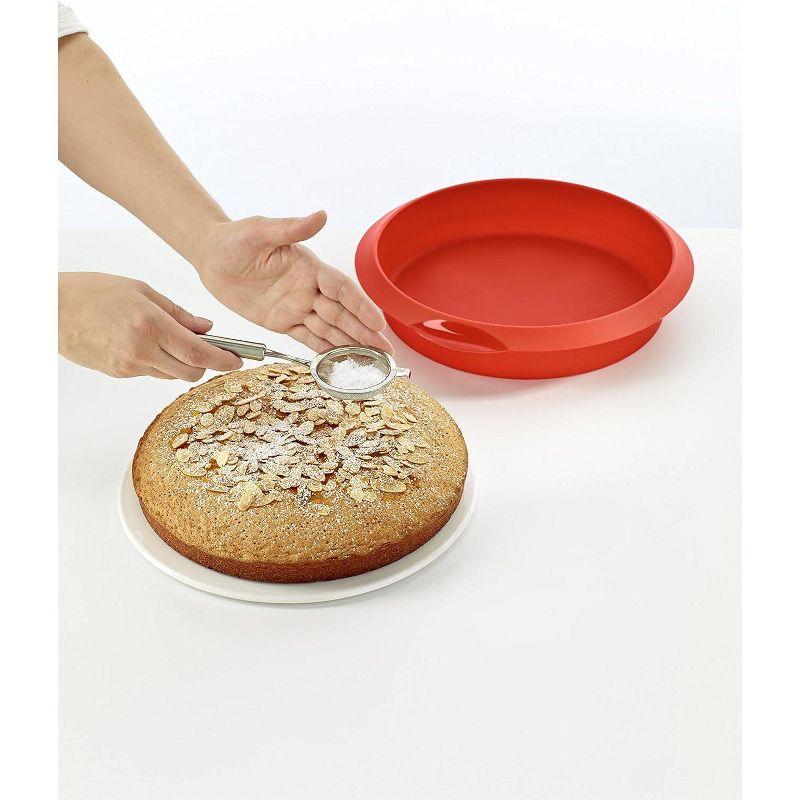 Lekue Silicone 9.5 Inch Round Cake Pan
