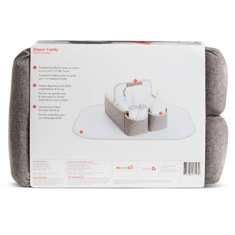 Munchkin Portable Diaper Caddy Organizer - Gray