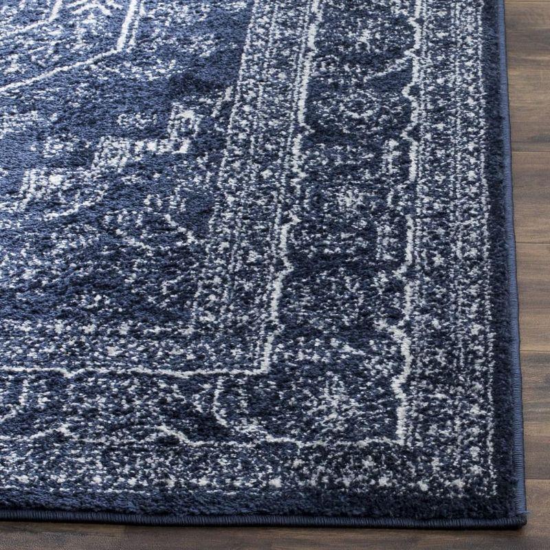 Adirondack ADR108 Power Loomed Runner Rug - Navy/Ivory - 2'6"x8' - Safavieh.