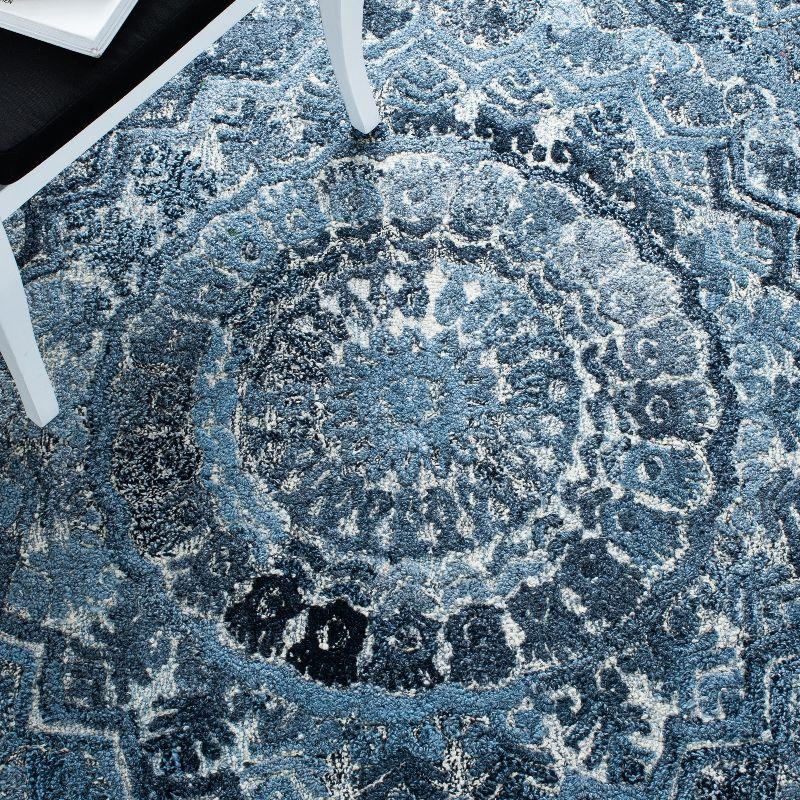 Marquee MRQ110 Hand Tufted Indoor Accent Rug - Blue/Grey - 3'x5' - Safavieh