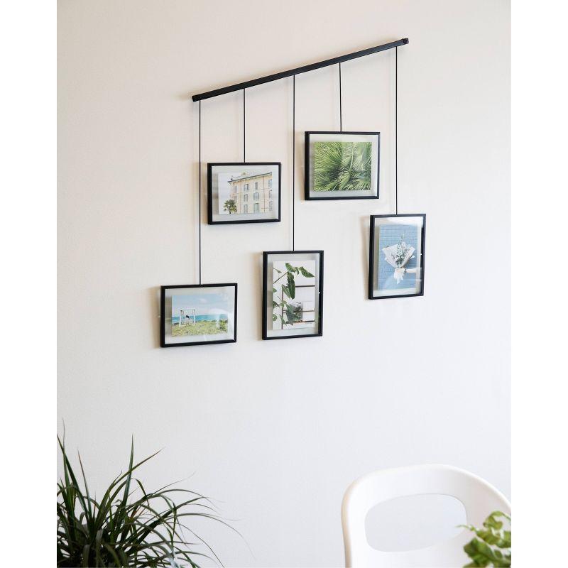 Umbra Exhibit 5-Photo Wall Hanging Picture Frames