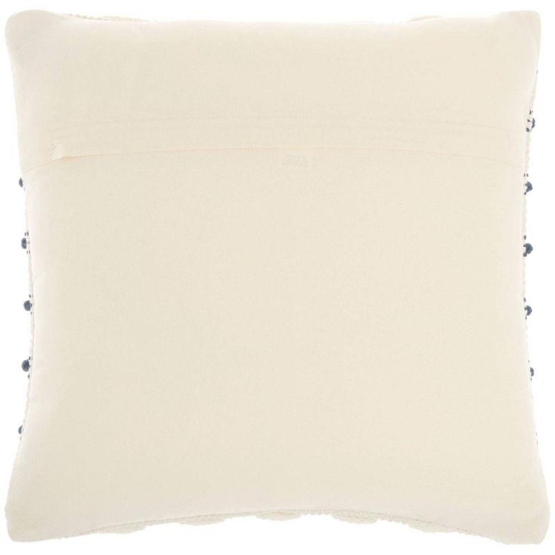 Life Styles Woven Lines and Dots Throw Pillow - Mina Victory