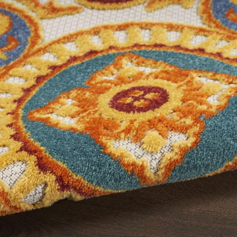 Lark Manor™ Isalia 5'3" X 7'5" Multicolor Tropical Rug