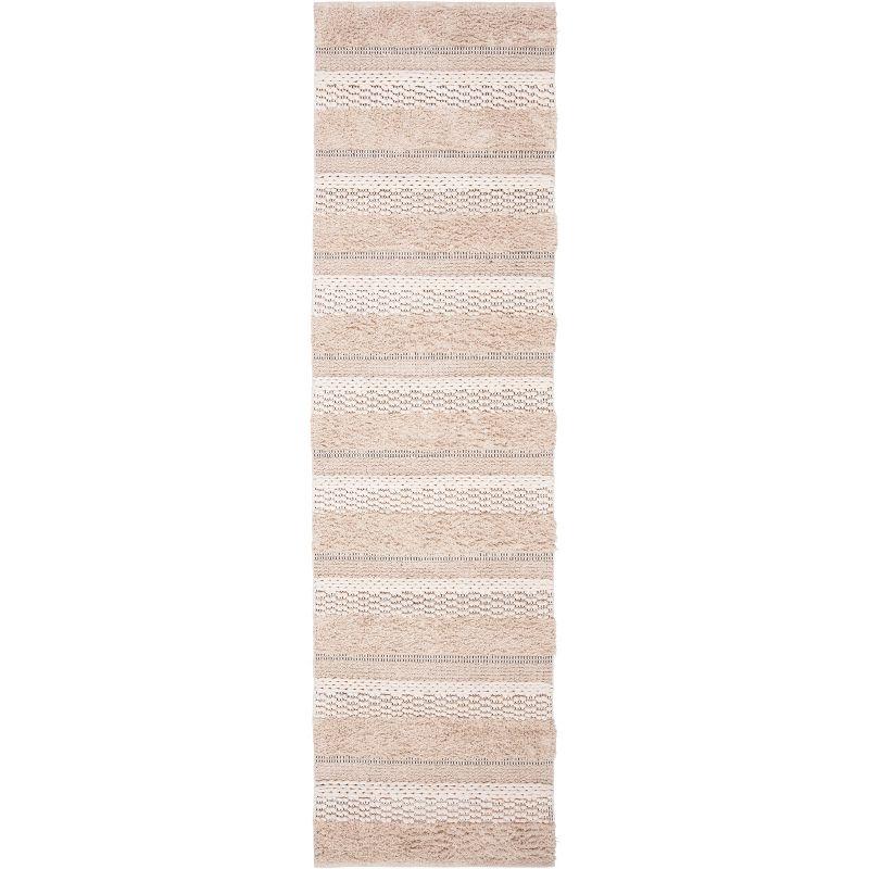 Ivory Coast Elegance Hand-Tufted Wool & Cotton 27" Runner Rug