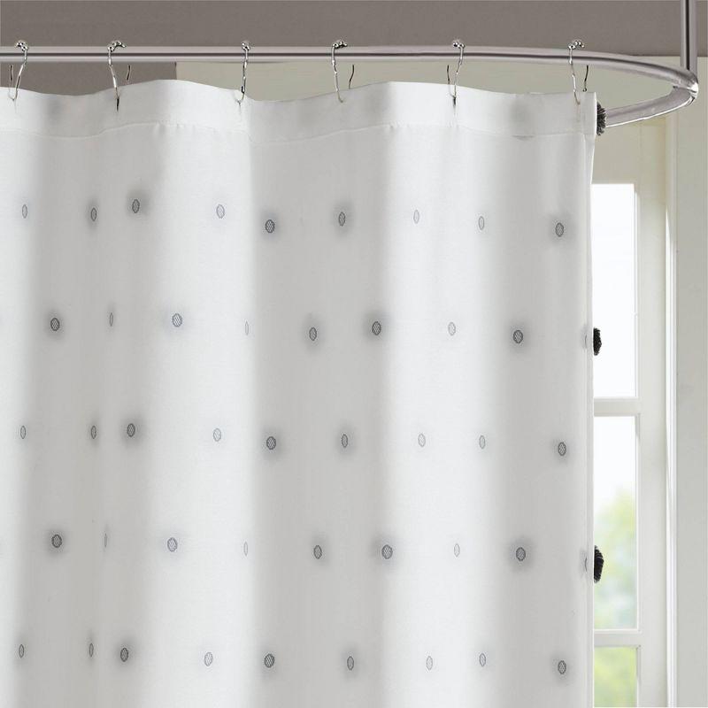 Madison Park Sophie Polka Dots Shower Curtain