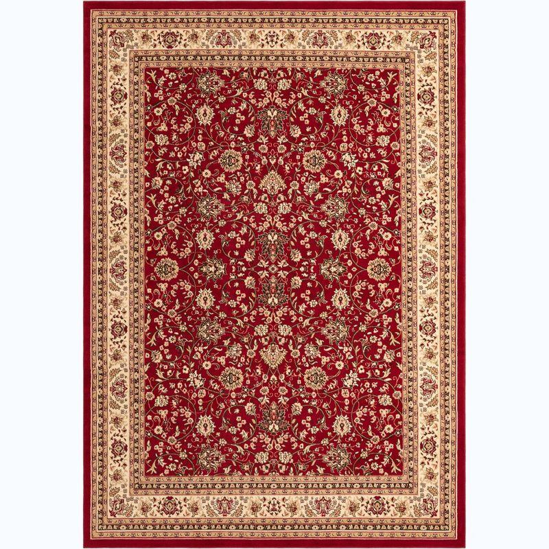 Unique Loom Sialk Hill Washington Floral Indoor Woven Area Rug