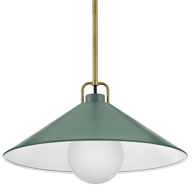 Zoë Single Light Metal Steel Dimmable Pendant