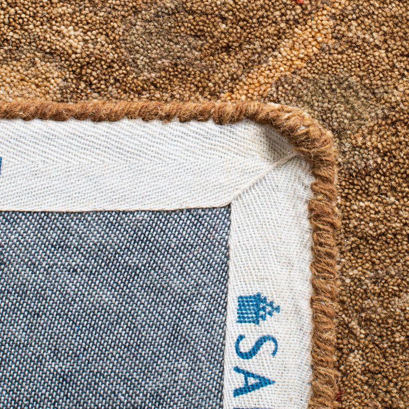 Anatolia AN512 Hand Tufted Indoor Area Rug - Brown/Green - 9'x12' - Safavieh