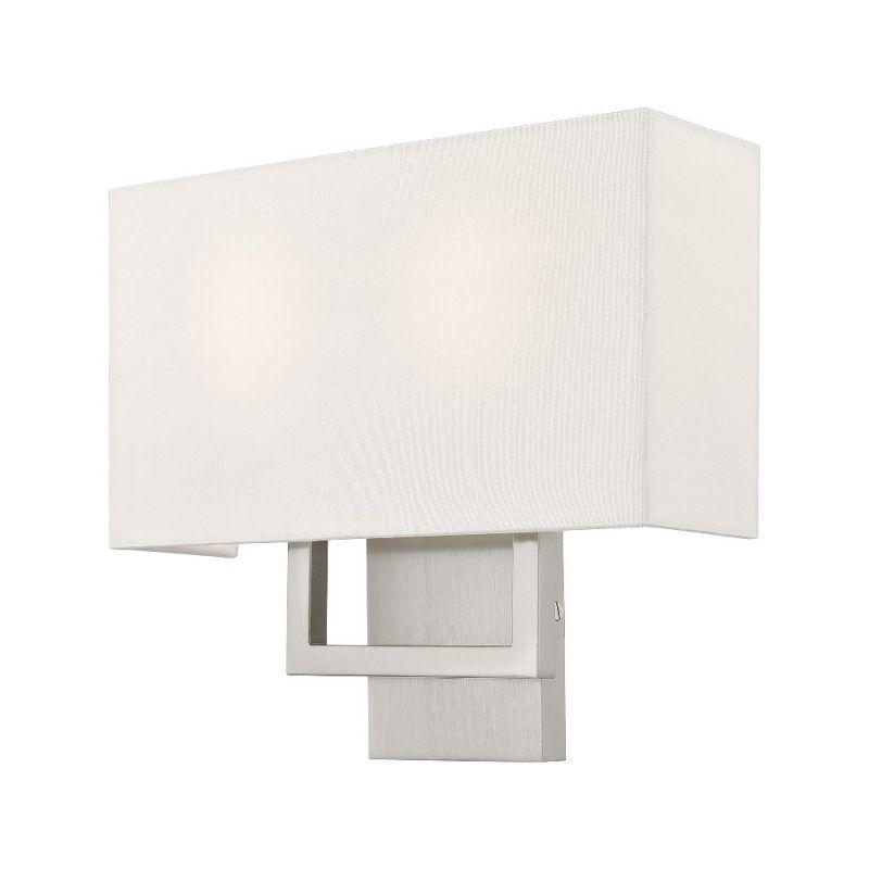 Livex Lighting Pierson 2 - Light Wall Light in  Brushed Nickel