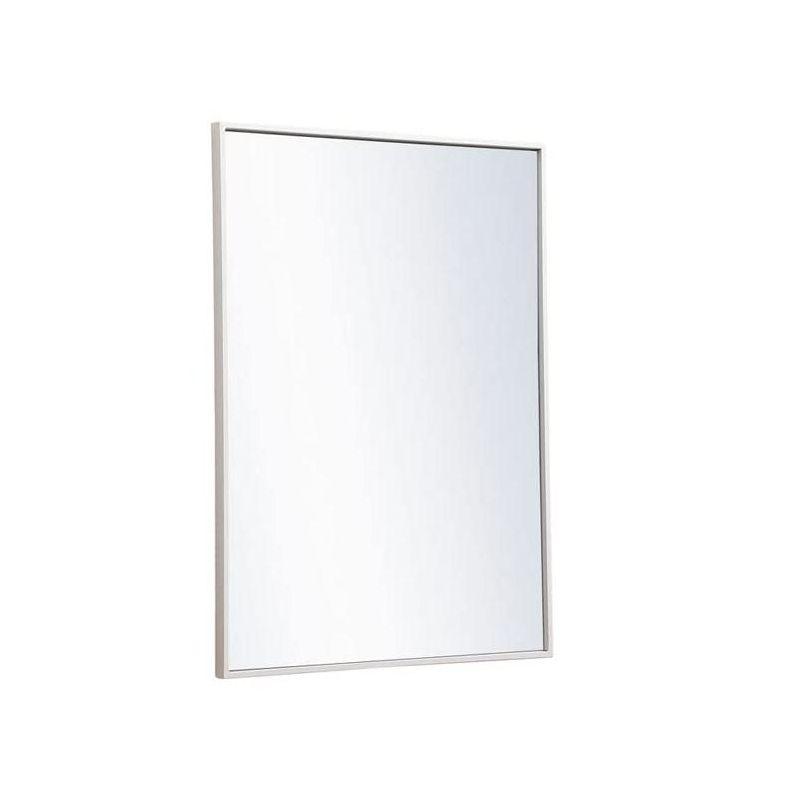 Elegant Lighting Metal frame rectangle mirror 24x 32 inch in Blue