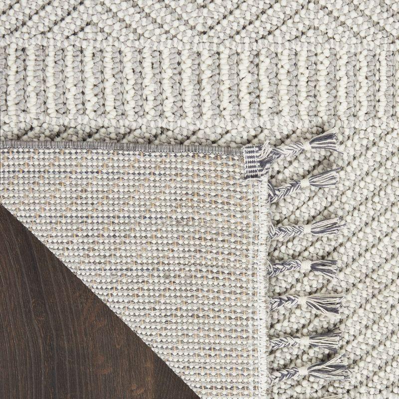 Nourison Elwood Contemporary Indoor Tassel Fringe Area Rug