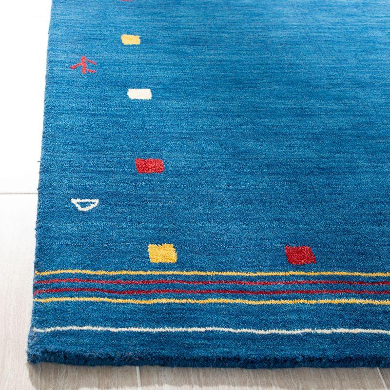 Himalaya HIM563 Handmade Area Rug - 8'x10' - Blue - Safavieh