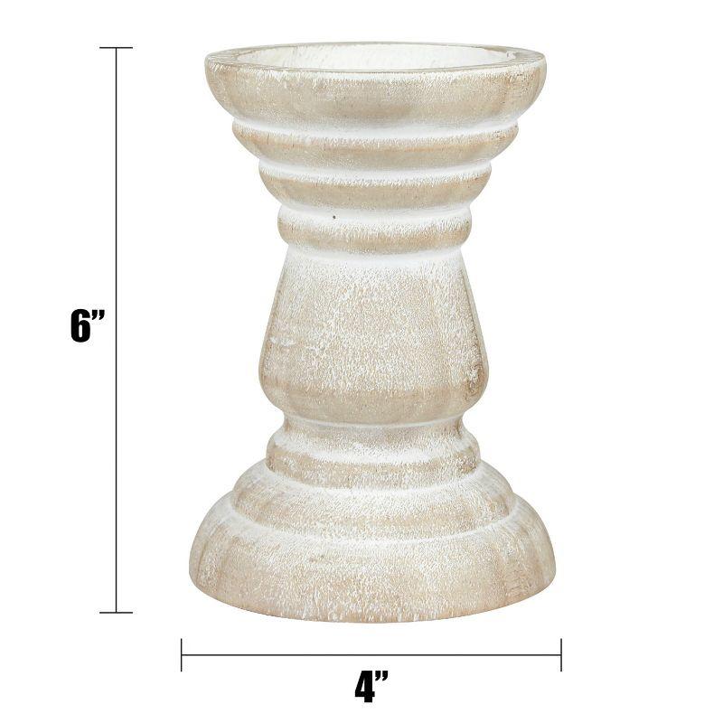 Stonebriar Beach House Pillar Candle Holder - CKK Home Decor