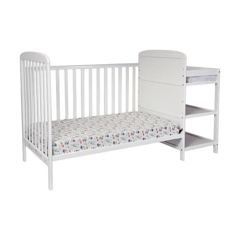 Suite Bebe Ramsey 3-in-1 Convertible Crib and Changer  - White