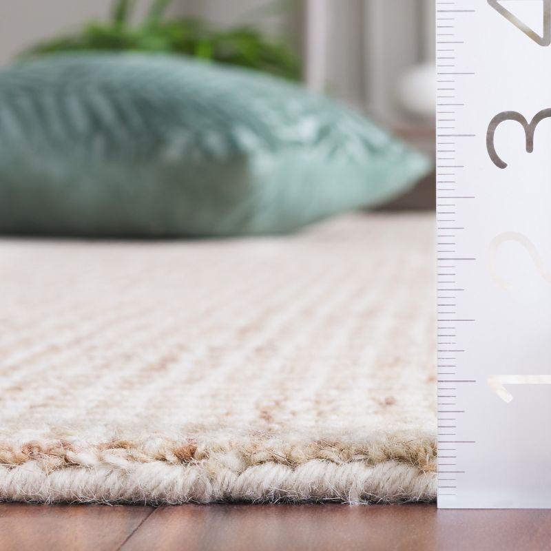 Martha Stewart Rugs Martha Stewart Hand Tufted Wool Cotton Rug in Rust/Ivory