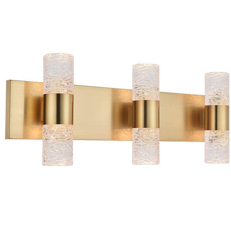 Elegant Lighting Vega 6 light Gold LED Wall Sconce