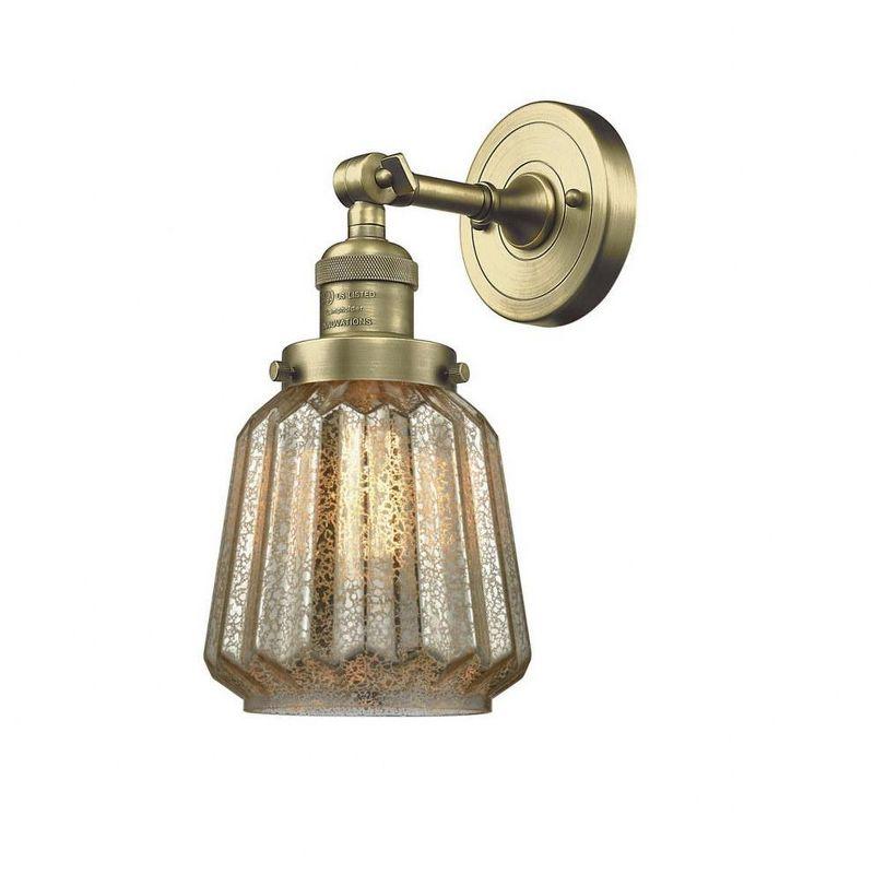 Innovations Lighting Chatham 1 - Light Sconce in  Antique Brass