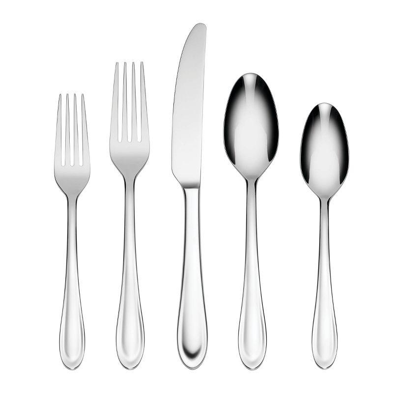 Satin Sand Dune 20 Piece Flatware Set, Service for 4