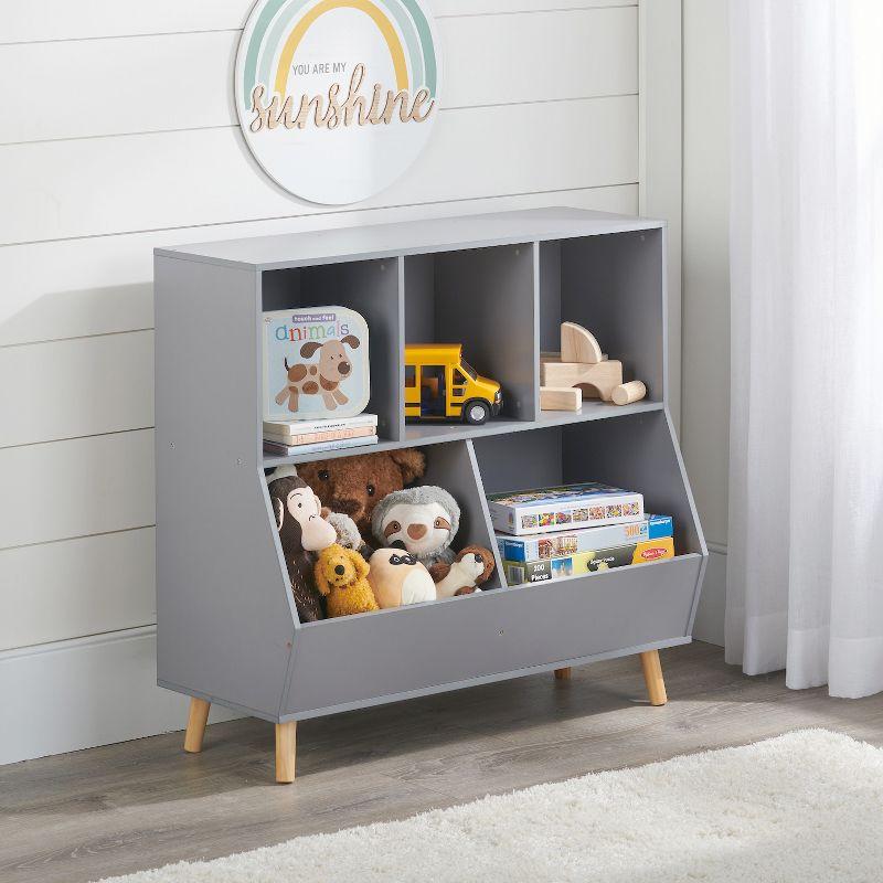 5-Bin Storage Cubby With Feet