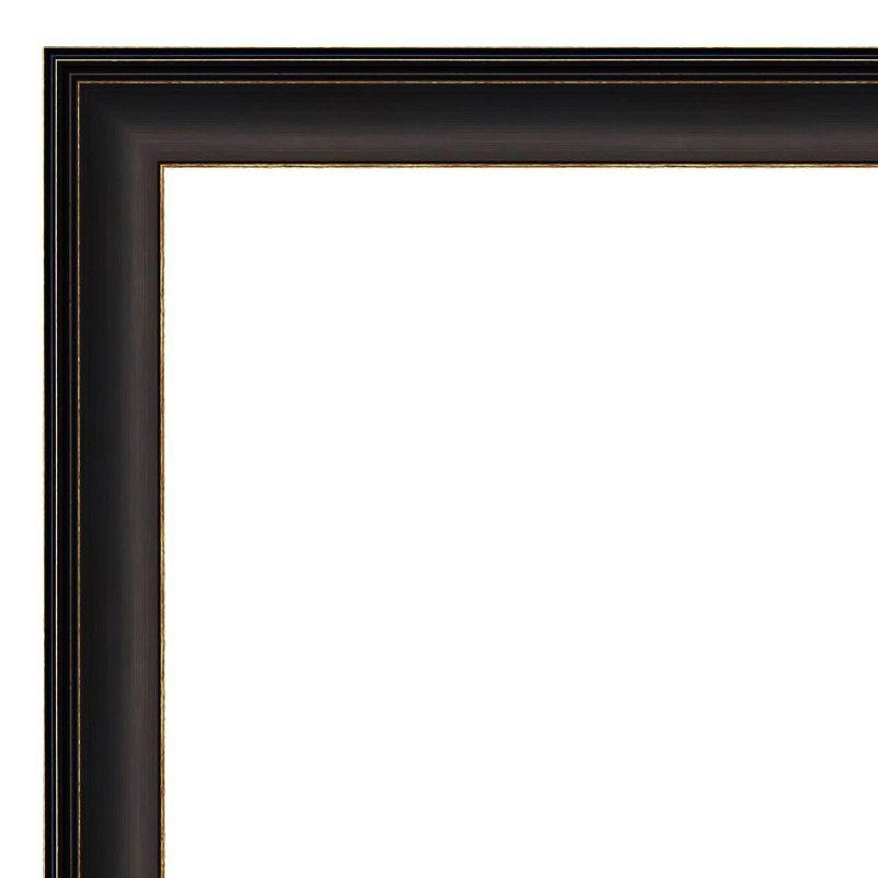 22" x 28" Trio Oil Rubbed Framed Bathroom Vanity Wall Mirror Bronze - Amanti Art: Modern Rectangle, Beveled Glass, Wall Mount
