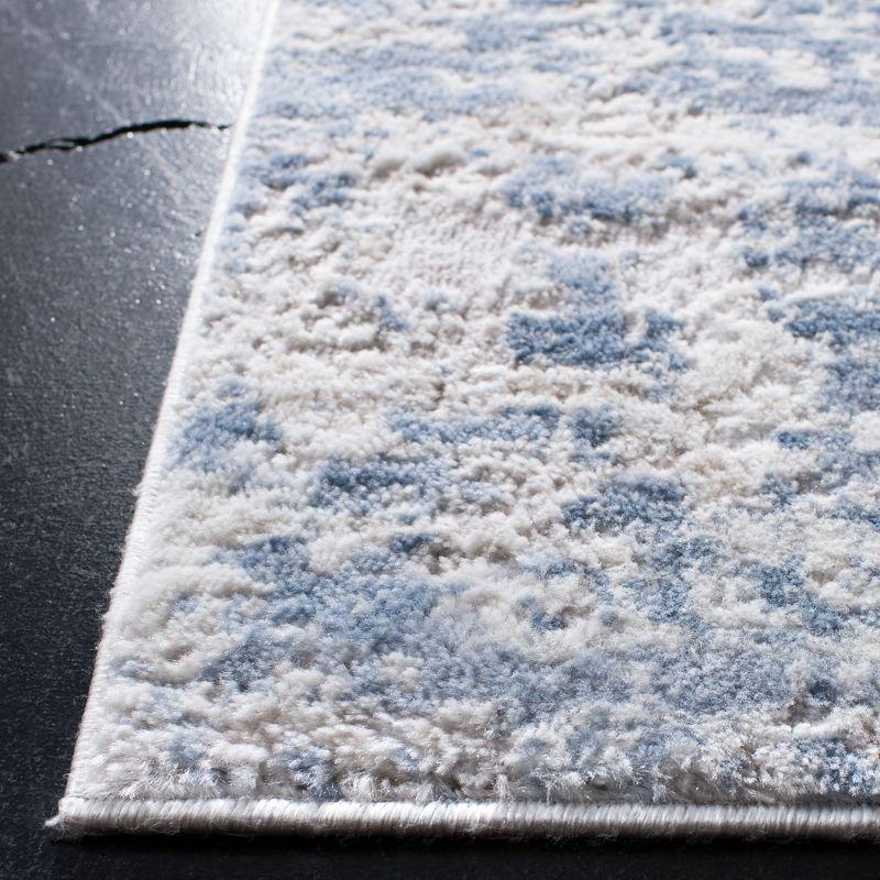 Amelia ALA705 Power Loomed Runner Rug - Grey/Blue - 2'2"x14' - Safavieh.