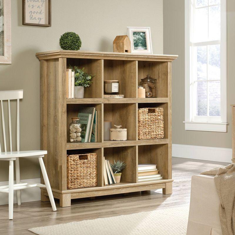 Orchard Oak 9-Cube Adjustable Organizer