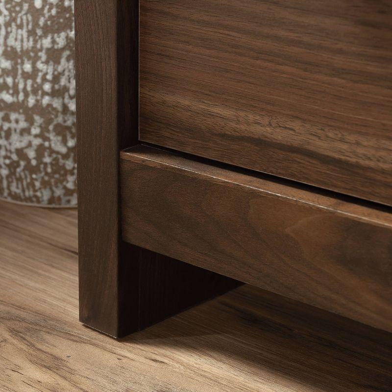 River Ranch 6 Drawer Dresser Grand Walnut - Sauder: Spacious Storage, Modern Style