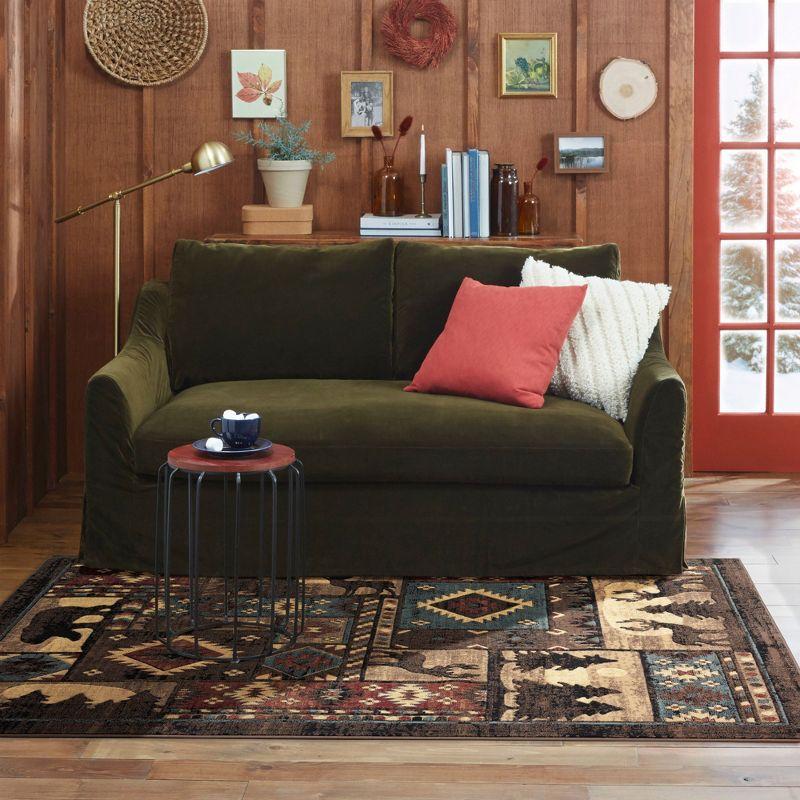 Home Dynamix Buffalo Bear Lodge Area Rug