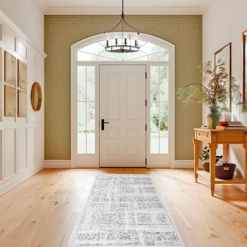 Nuloom Arlena Medallion 10x13 Indoor Area Rug for Living Room Bedroom Dining Room Kitchen, Grey/Ivory
