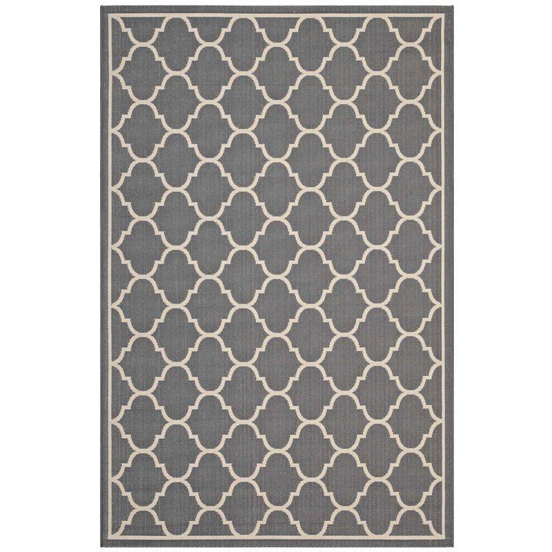Modway Modway Avena Moroccan Quatrefoil Trellis Indoor and Outdoor Area Rug