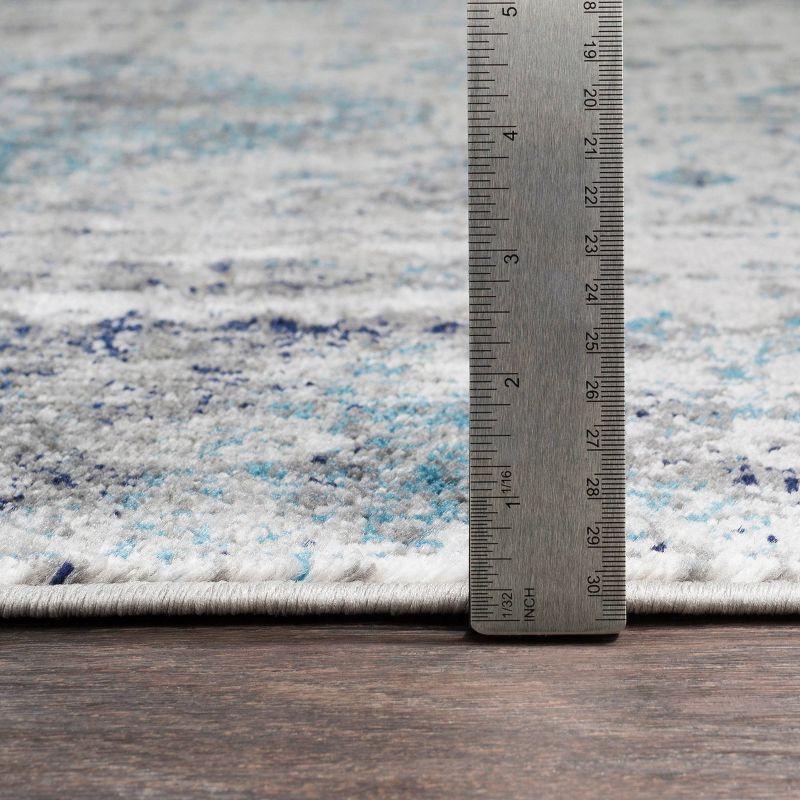Livabliss 5'3"x7'3" Melissa Traditional Rugs Gray: Medium Pile, Fade & Stain-Resistant, Indoor Use