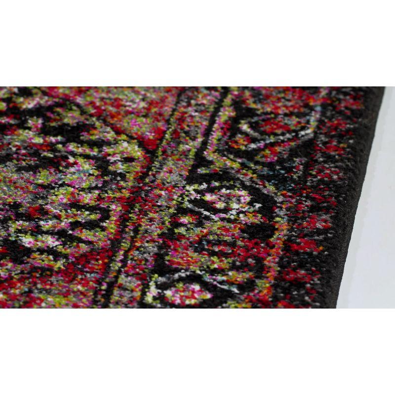 Vintage Hamadan VTH215 Power Loomed Area Rug - Red/Multi - 9'x9' - Safavieh.