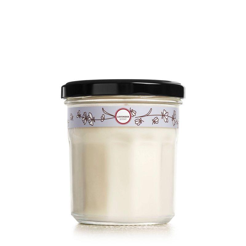 Lavender Scented White Soy Jar Candle, 7.2 oz