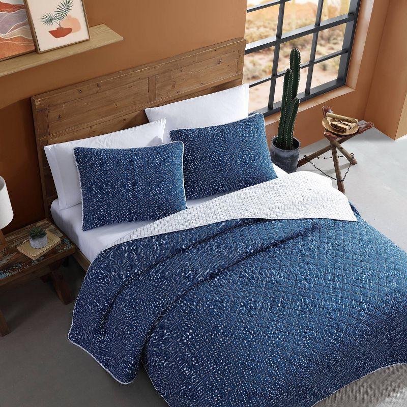 Wrangler Hamilton Blue Cotton Quilt Set