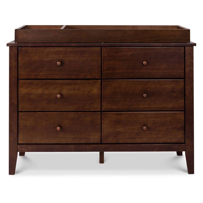 Morgan 6 Drawer 19" W Double Dresser