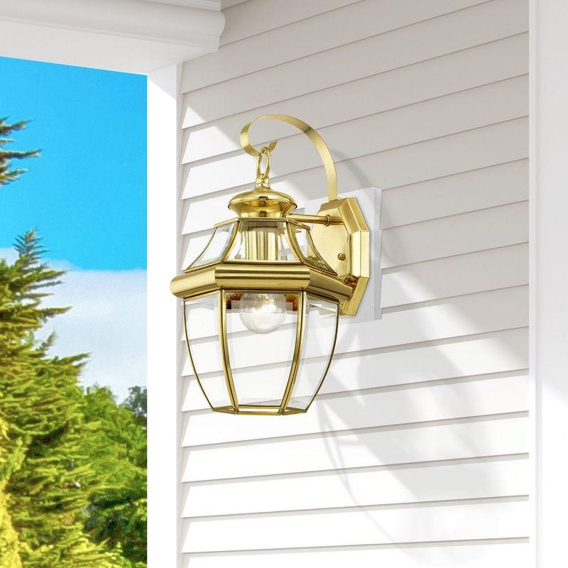 Livex Lighting Monterey 1 - Light Wall Light in  Polished Brass