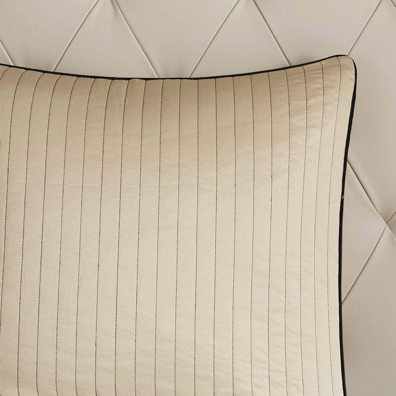 Madison Park Aubrey 12 Piece Comforter Set with Cotton Bed Sheets