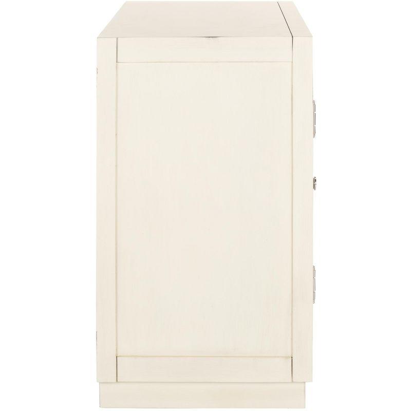 Erin 2 Door Chest - Antique Beige/Light Grey - Safavieh