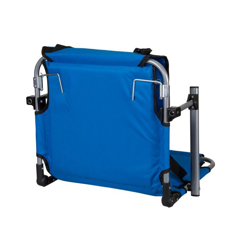 Stansport Tubular Frame Folding Stadium Seat with Arms