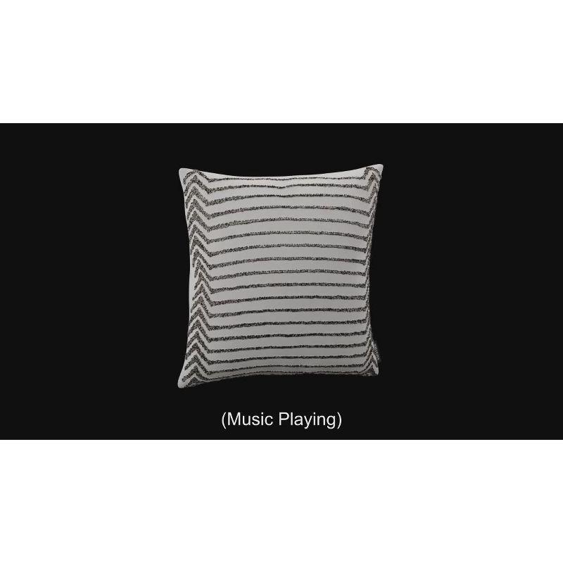 Safavieh Appliqued Cotton Throw Pillow