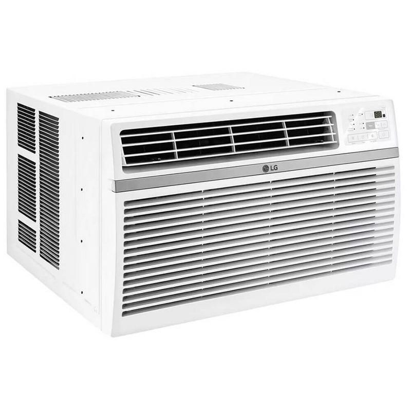 LG 10,000 BTU Window Air Conditioner for up to 450 Sq. Ft. with 3 Speeds and Timer in White