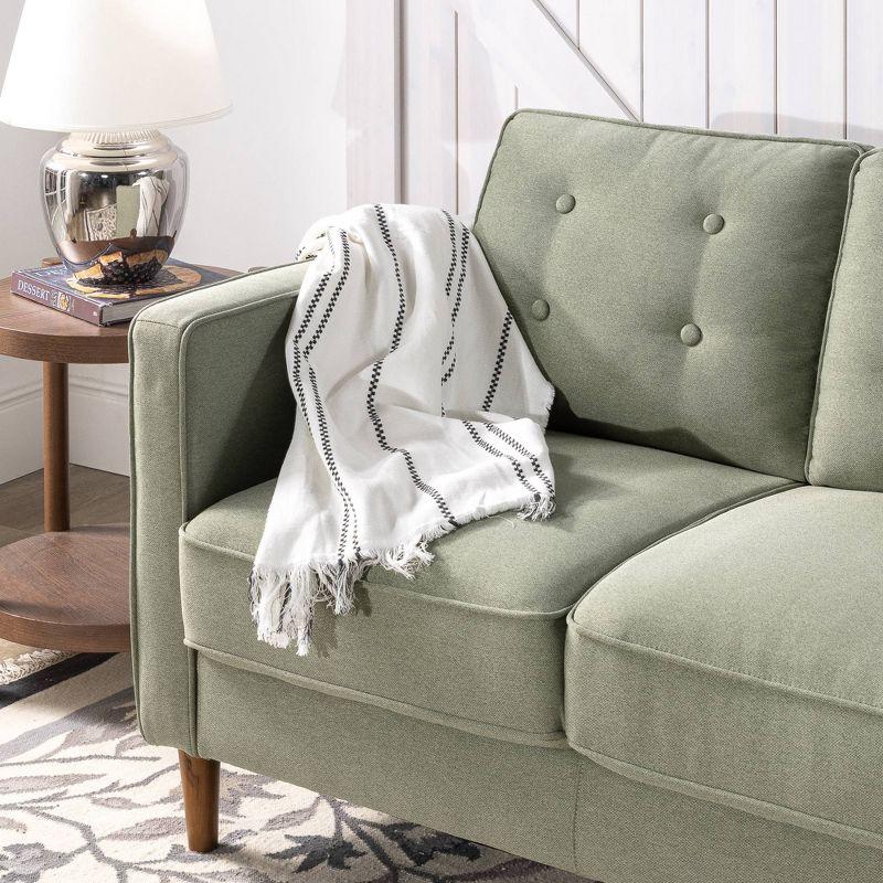 53" Lauren Loveseat Sofa Pearl Green - Zinus